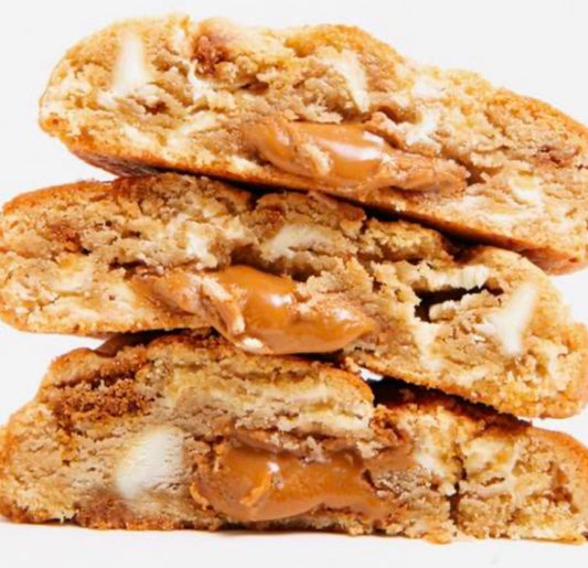 Lotus Biscoff Stuffed Cookie