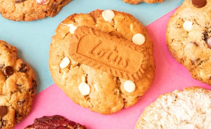 Lotus Biscoff Stuffed Cookie